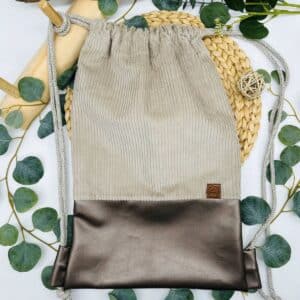 SOFORTKAUF Beutelrucksack CORD beige