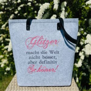 SOFORTKAUF Tasche Rosi Glitzer