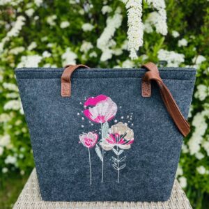 SOFORTKAUF Tasche Maria Blumen rosa