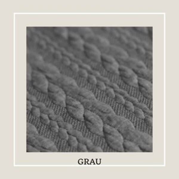 Zopfstrickjersey KNOTENSTIRNBAND Erwachsene – Bild 3
