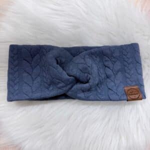 SOFORTKAUF Knotenstirnband jeansblau