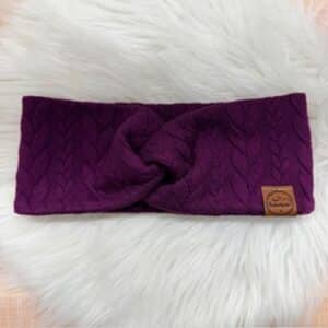 SOFORTKAUF Knotenstirnband violett