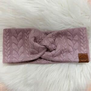 SOFORTKAUF Knotenstirnband altrosa