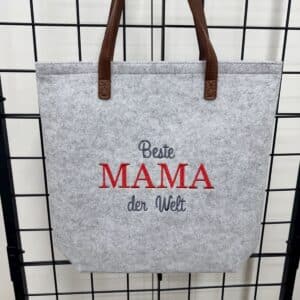SOFORTKAUF Filztasche hg Mama rot