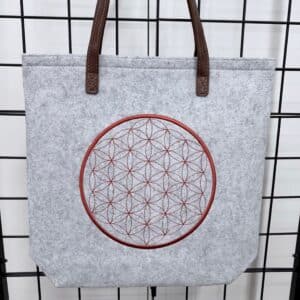 SOFORTKAUF Filztasche hg Lebensblume rost