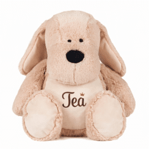 Kuschel Hund bestickt