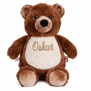 Kuschel Grizzlebär bestickt