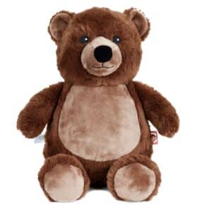 Kuschel Grizzlebär bestickt