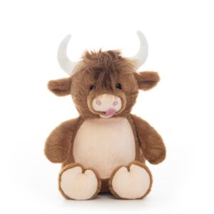 Kuschel Highland Cow bestickt
